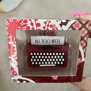 Taylor Swift All Too Well Typewriter Ornament